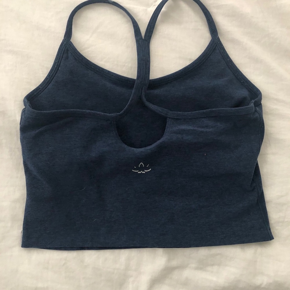 Beyond yoga spacedye slim racerback cropped tank